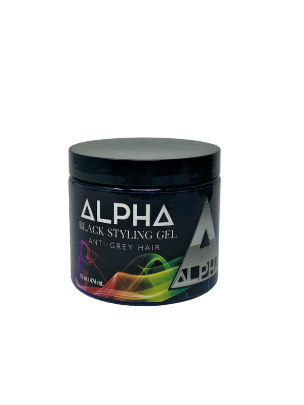 Alpha Anti-Gray Black Hair Gel 16 oz.