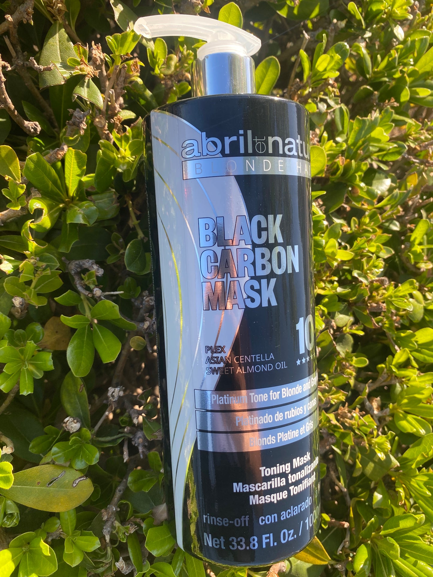 Abril black carbon hair mask 33.8 oz