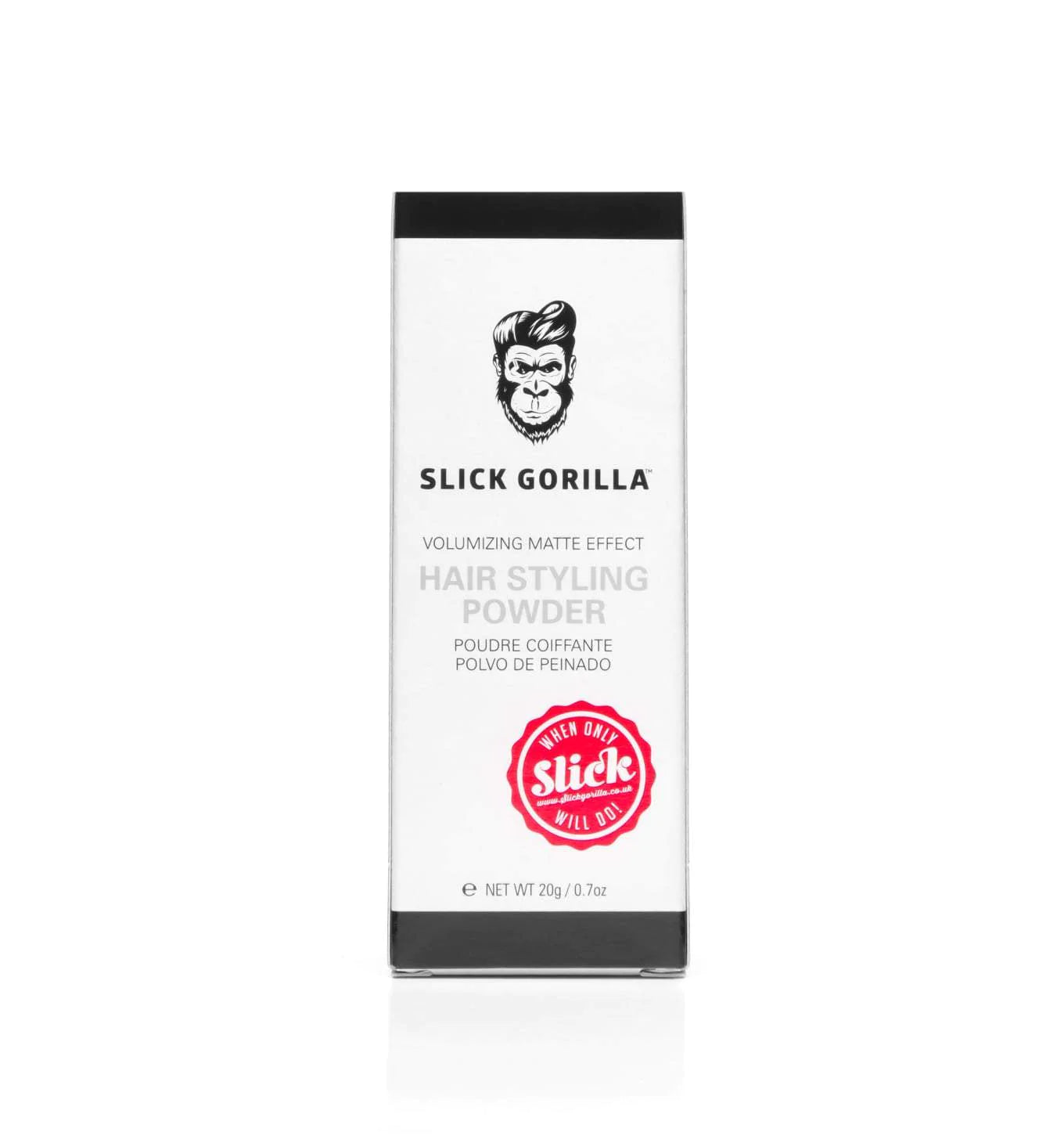 Polvo para peinar el cabello Slick Gorilla, 0,7 oz