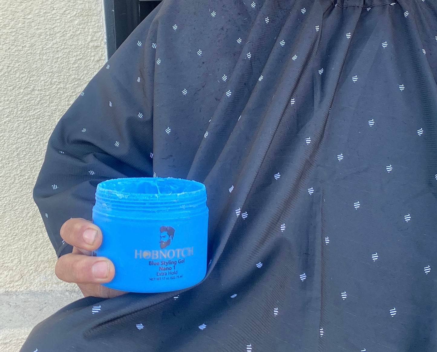 Hobnotch Nano # 1 X-Tra Hold blue gel 17 oz