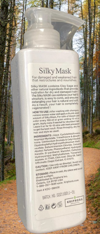 Kriphora Silky Mask l w/pump 13.53 oz