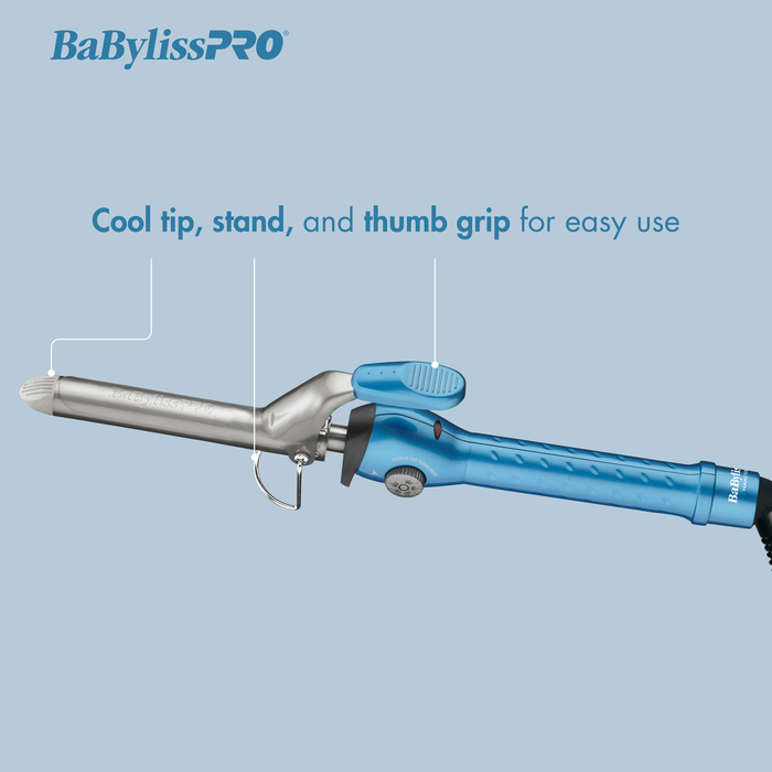 BABYLISSPRO® NANO TITANIUM™ ¾" RESORTE/HIERRO bnt75s