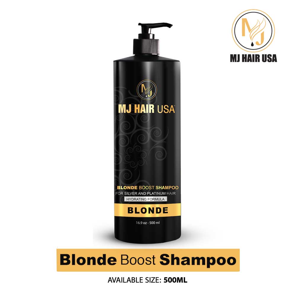 Champú potenciador del color rubio MJ, 16,9 oz