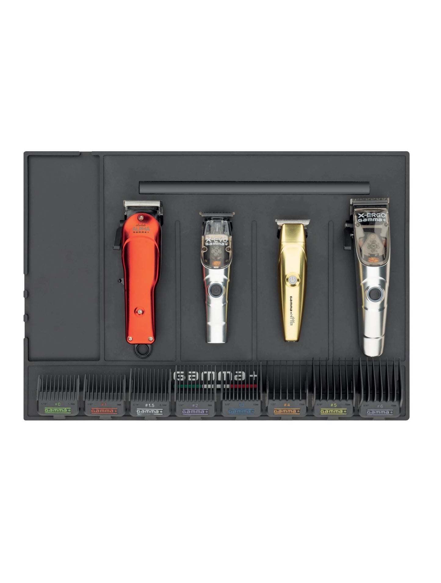 Gamma+ Magnetic Barber Mat Organizer(clippers and trimmers are not incluided)