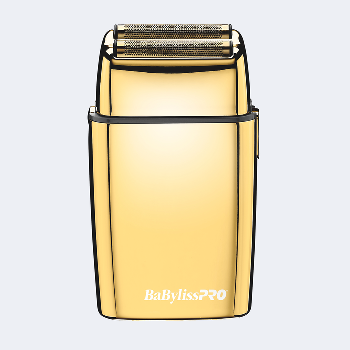 Babyliss Shaver PRO Cordless Gold Metal Double Foil Shaver