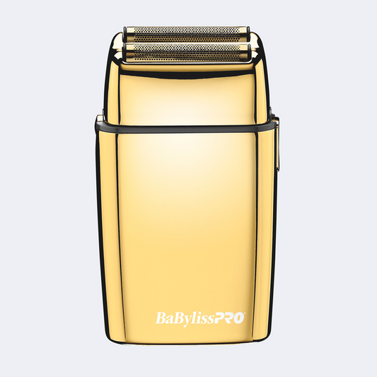 Babyliss Shaver PRO Cordless Gold Metal Double Foil Shaver