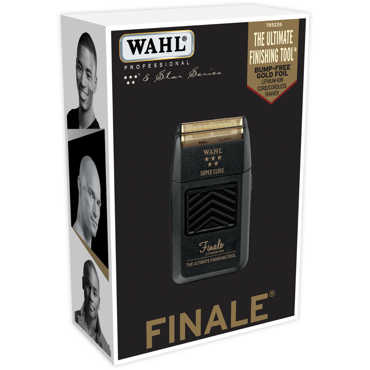 WAHL 5 STAR FINALE SHAVER - LITHIUM ION - BLACK 08164