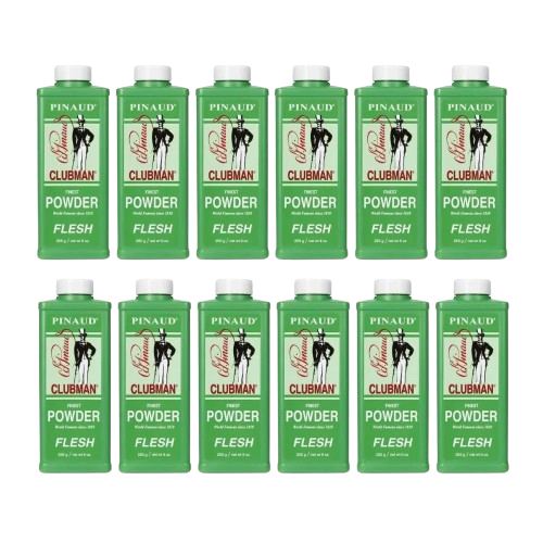 Clubman Talc Powder 9 oz(flesh) 12 pk