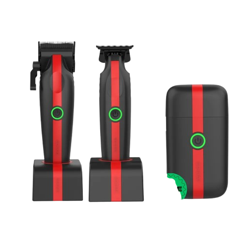 Cocco Lite Red Combo of 3pcs.(Shaver,Clipper,Trimmer)