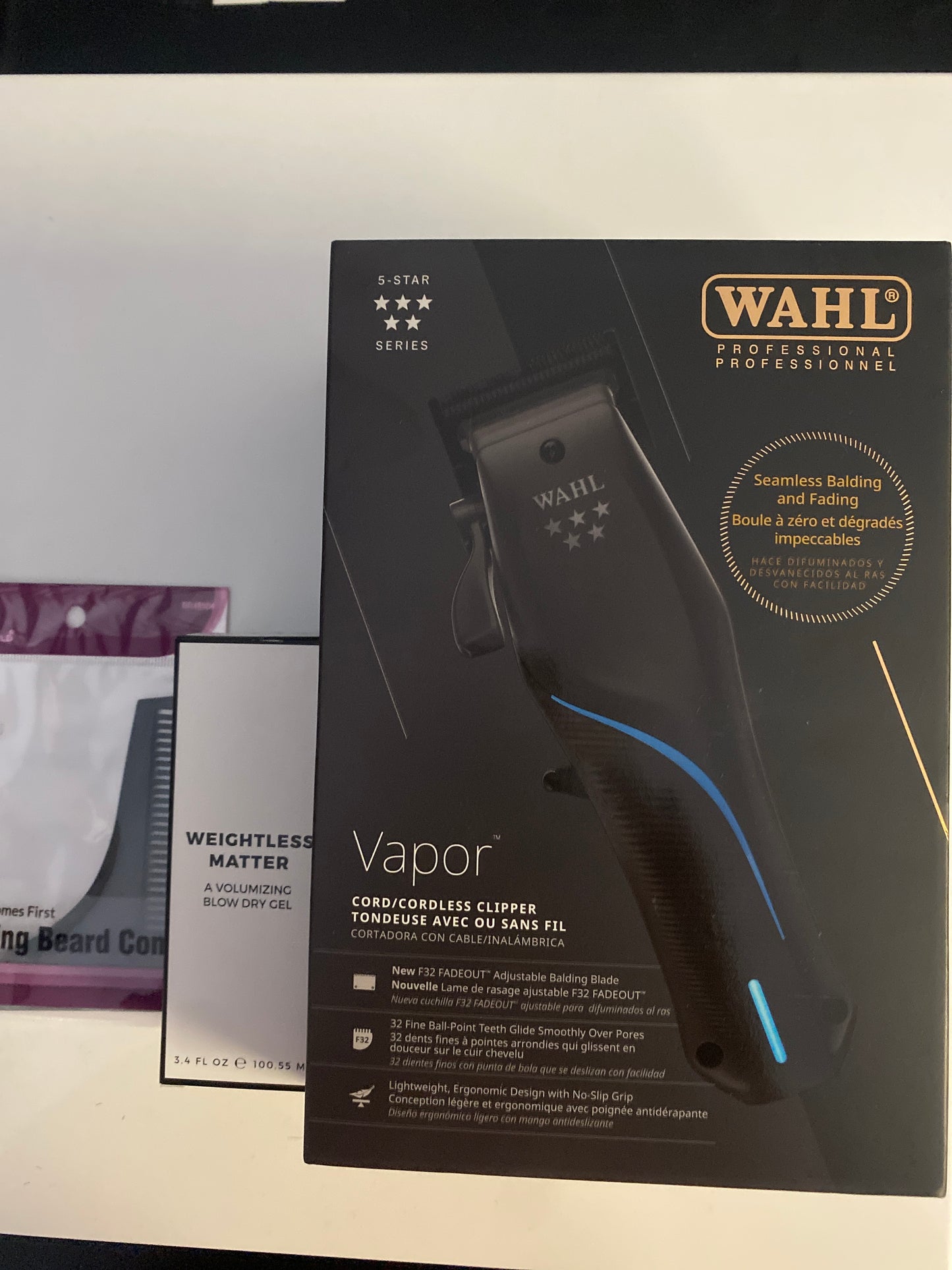 Wahl 5-Star Vapor Fade Out Clipper Combo 3pk