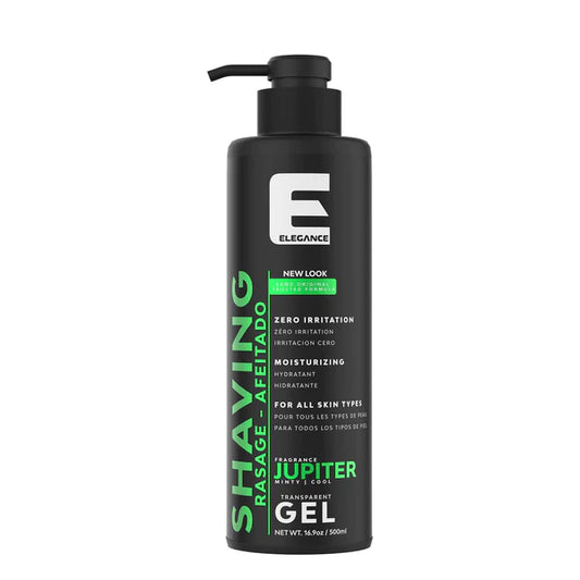 GEL DE AFEITAR ELEGANCE 500 ml./16 oz (jupiter) verde