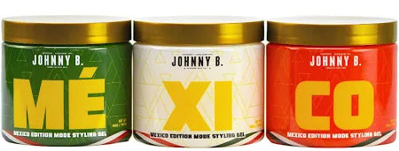 Gel JB Mexico Mode edición limitada, 16 oz (rojo) (paquete de 3)