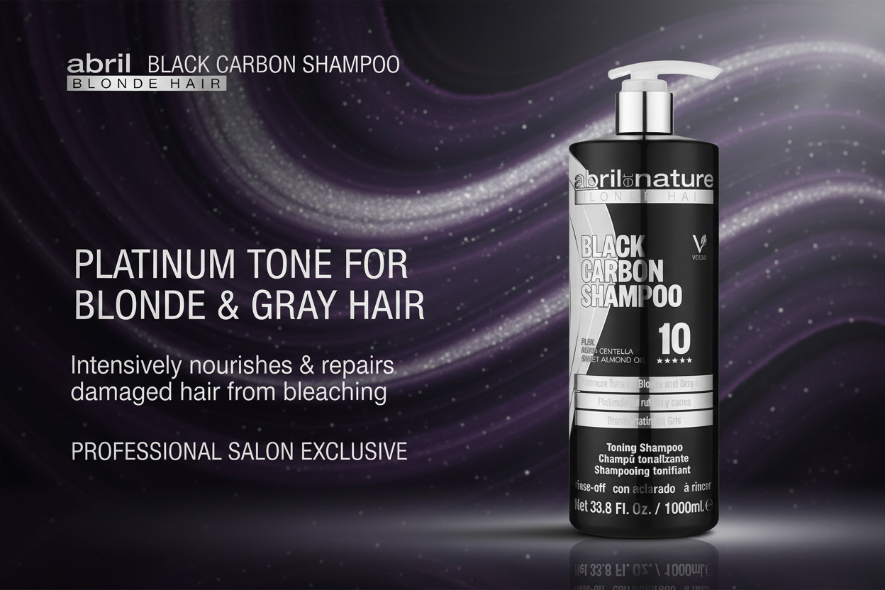Abril Black Carbon Shampoo Promotional Ad