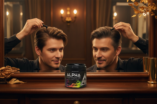 Alpha Anti-Gray Gel Seasonal Ad