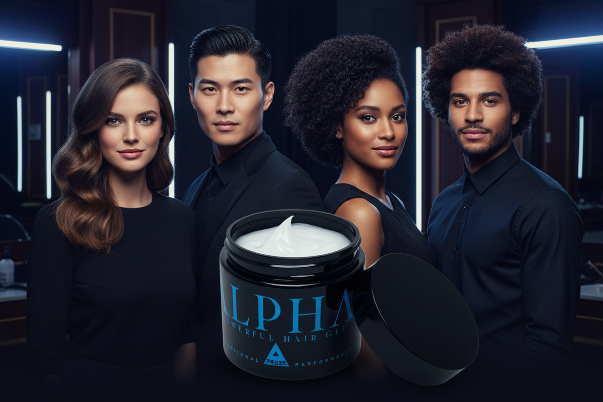 Alpha Hair Gel All Hair Types Ad