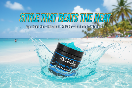 Aqua Moist Blue Summer Ad