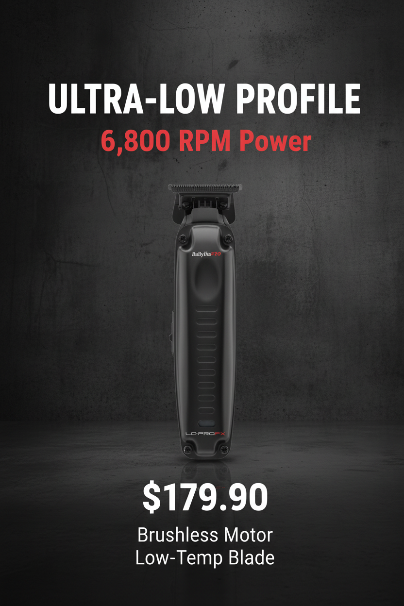 Recortadora de pelo Babyliss Low Pro FX726