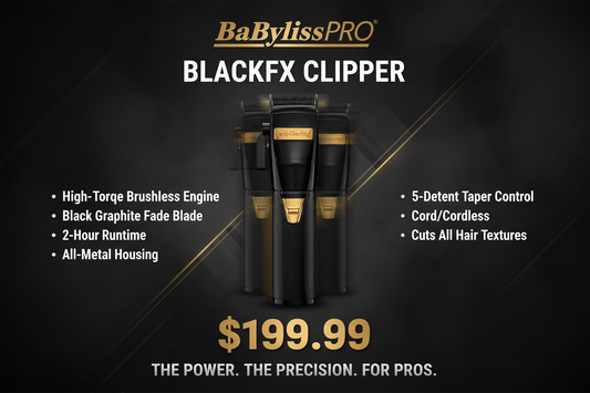 BaBylissPRO BLACKFX Clipper Promotional Ad