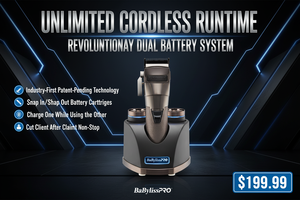 BaBylissPRO SNAPFX Clipper Promotional Ad