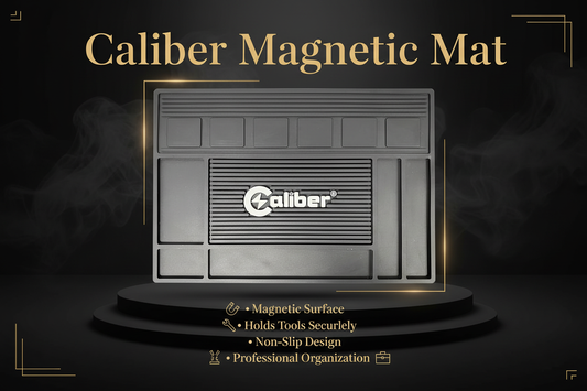 Caliber Magnetic Mat Promotional Ad