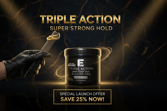 ELEGANCE Triple Action Super Strong Hold Moon Silver Promotional Ad