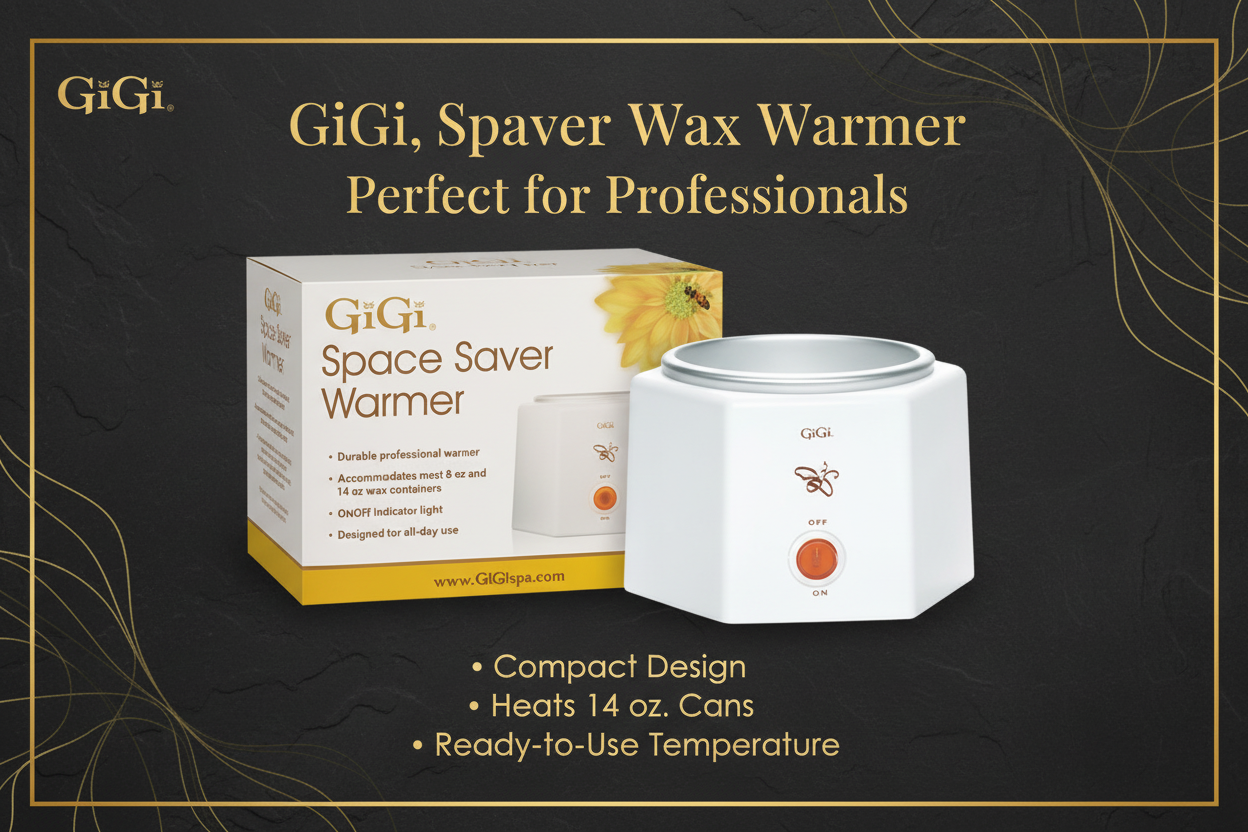 Gigi Space Saver Wax Warmer Promotional Ad