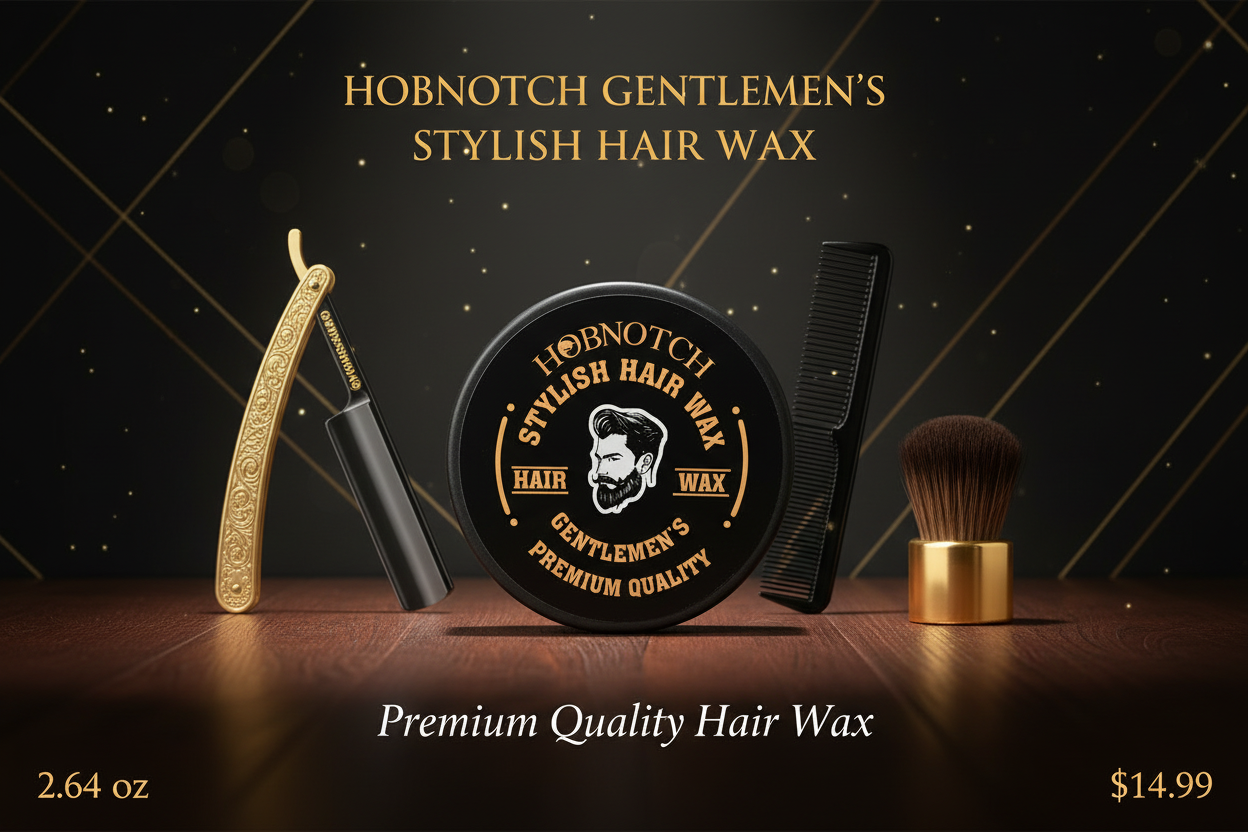 Hobnotch Hair Wax Promotional Ad