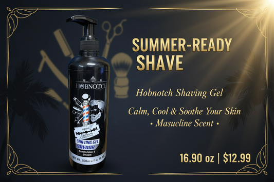 Hobnotch Shaving Gel Summer Ad