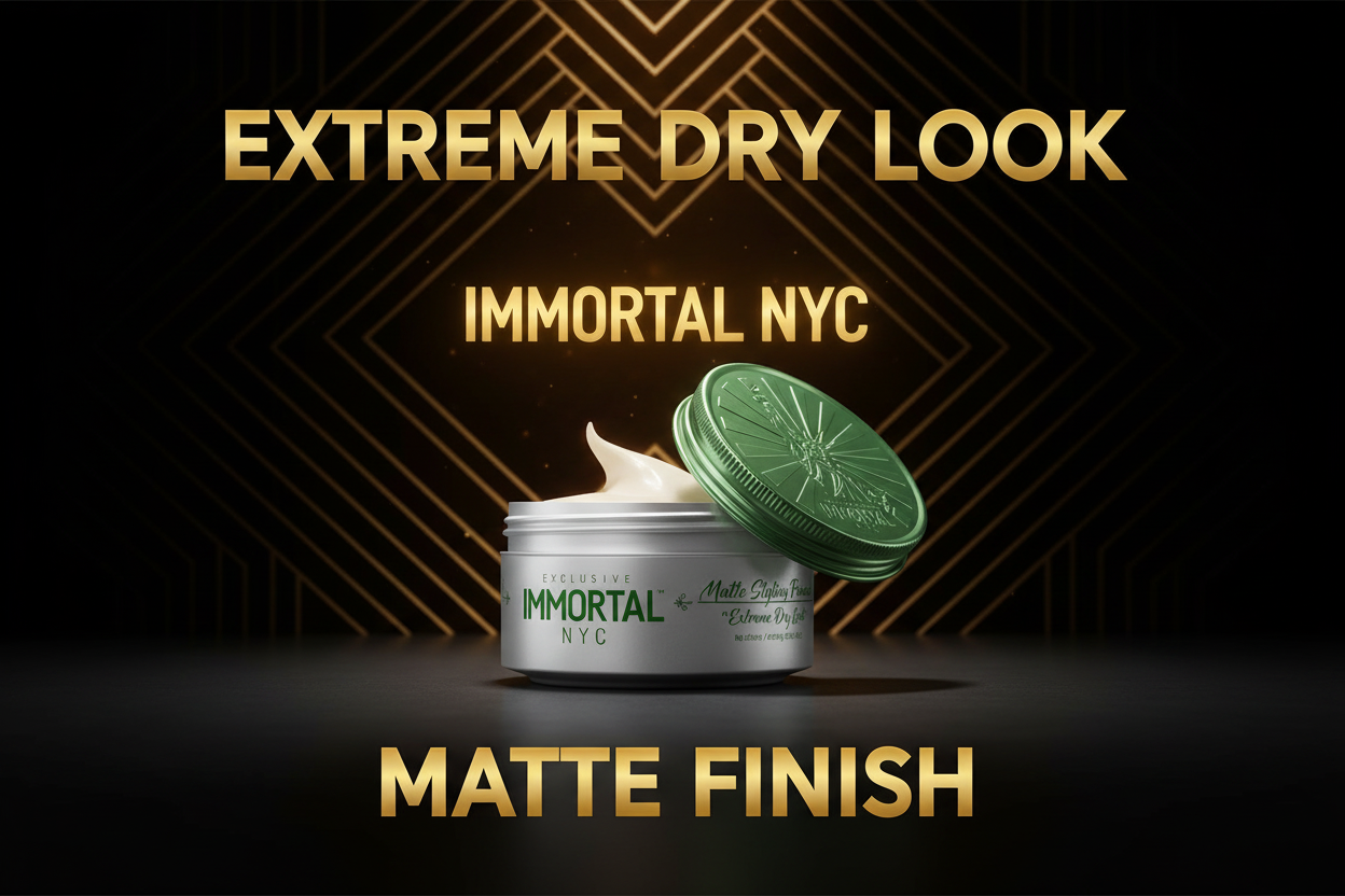Immortal Matte Pomade Ad