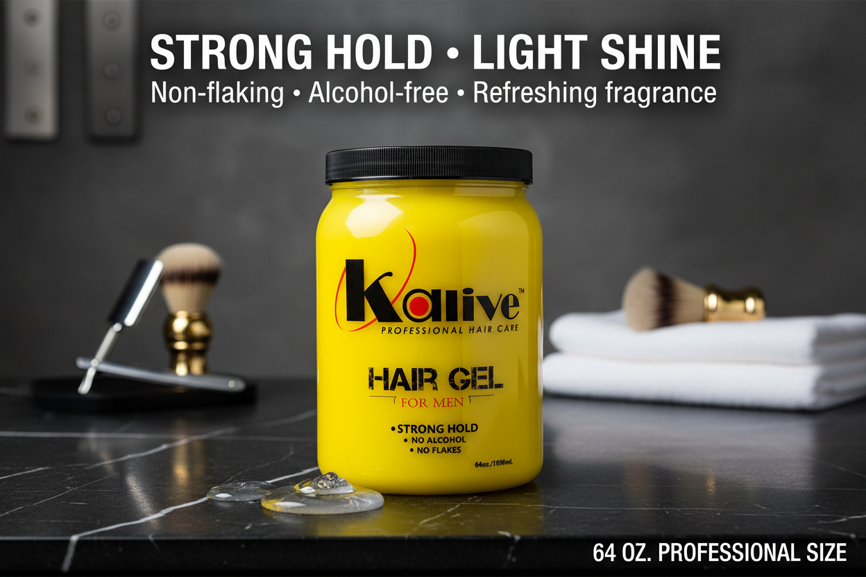 Kalive Men Hair Styling Gel Promotional Ad
