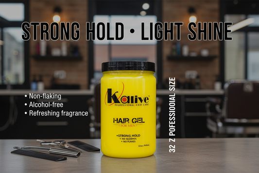 Kalive2style Men's Hair Styling Gel Promotional Ad