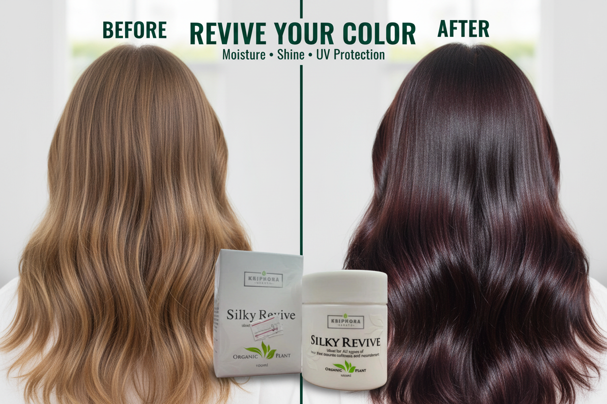 Kriphora Silky Revive - Hair Color Revival Ad