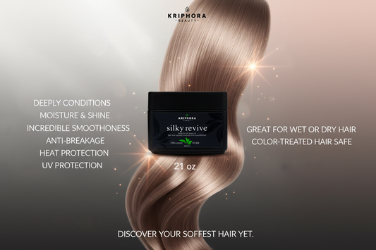Kriphora Silky Revive Leave-in 21 oz Promotional Ad