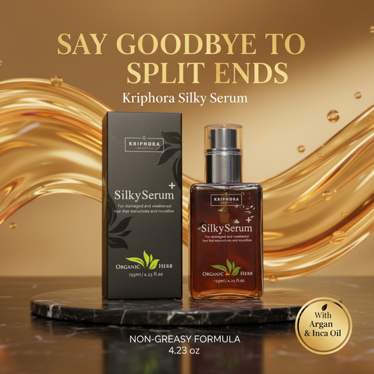 Kriphora silky serum For Split endz 4.23 oz(NON-GREASY)