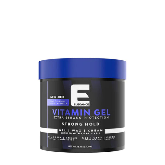 ELEGANCE TRIPLE ACCIÓN FIJACIÓN SÚPER FUERTE 500 ml/16oz vitamina