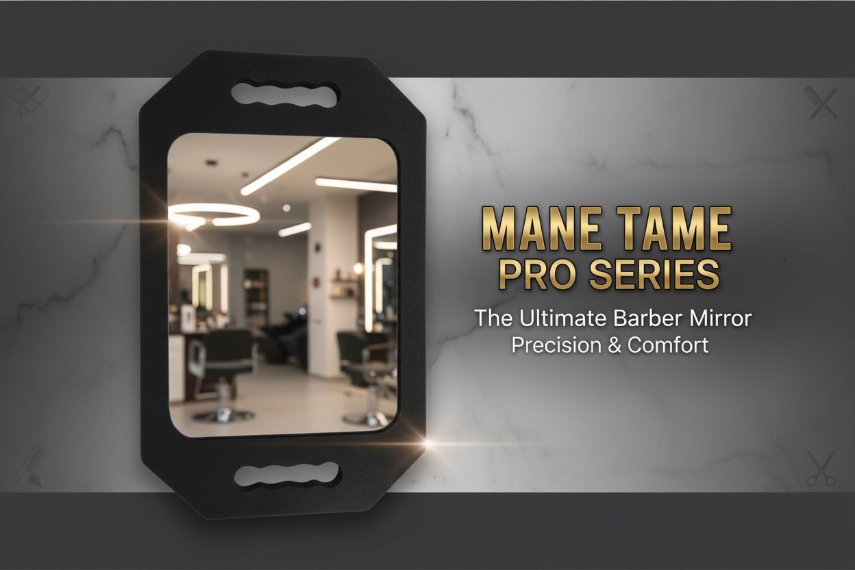 MANE TAME Rectangular Foam Mirror 10″ x 15″