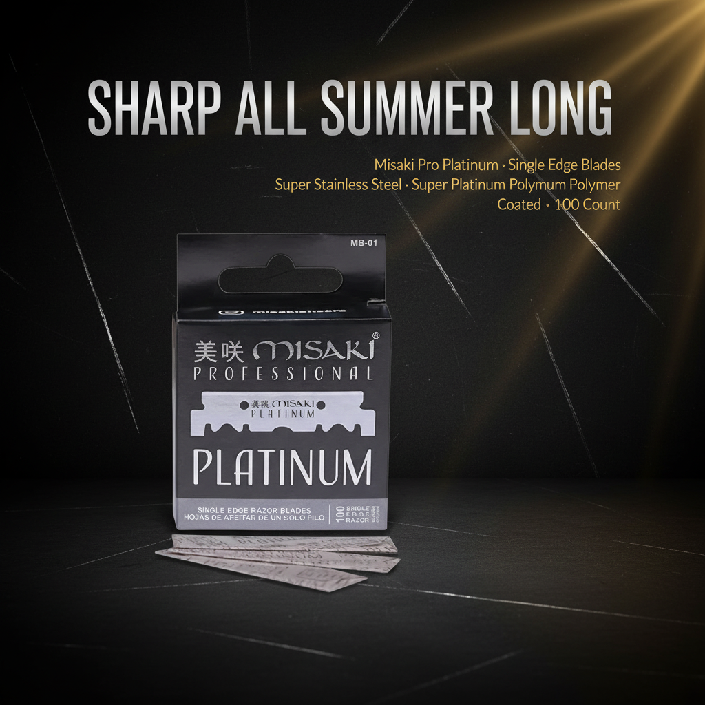 Misaki Platinum Blades Summer Ad