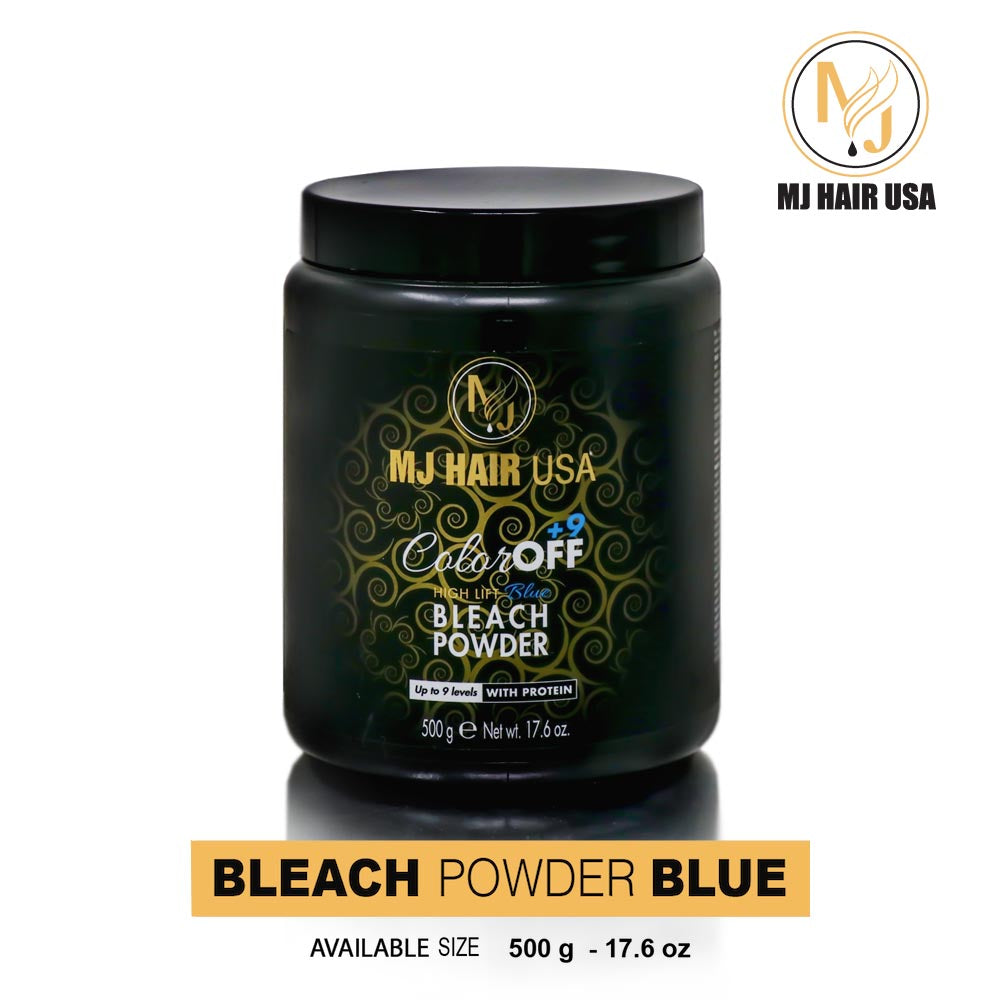 Polvo blanqueador azul MJ de 17,6 oz
