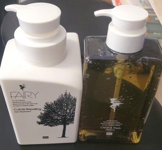 Sistema de reparación de cutículas para el cabello Fairy, paquete de 2, 32/21 oz (SET)
