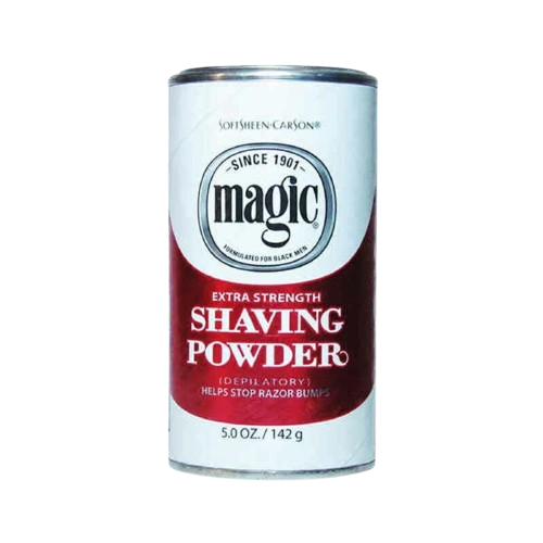 Magic Shave Extra Strength Razorless Shaving Powder 5oz RED 300407