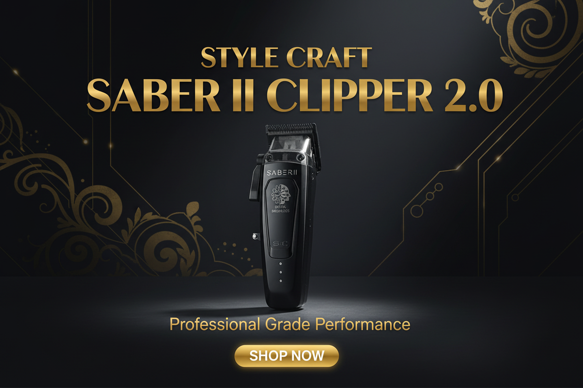 Clipper Craft Style Craft Saber ll Clipper 2.0 black – Barber & Beauty Supplies Candy's