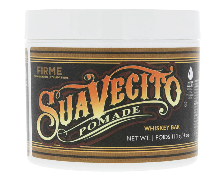 Pomada de fijación fuerte Suavecito Whisky 4 oz