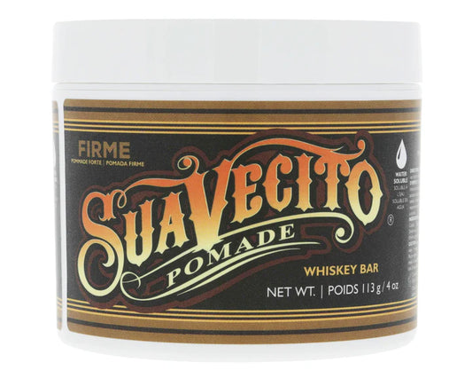 Pomada de fijación fuerte Suavecito Whisky 4 oz