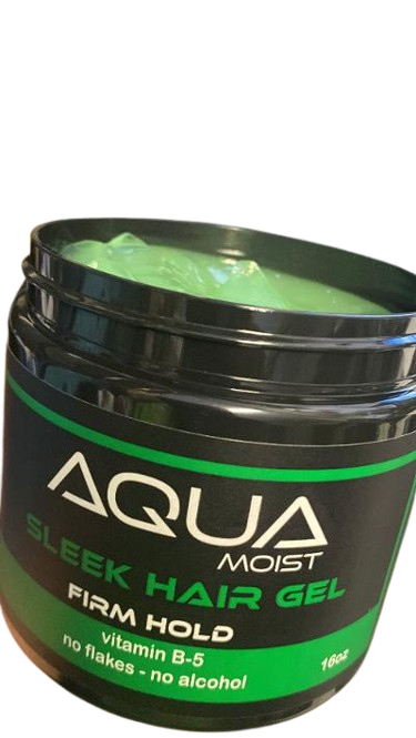 Aqua moist Spike Gel by Crome Green Extra Hold 16oz