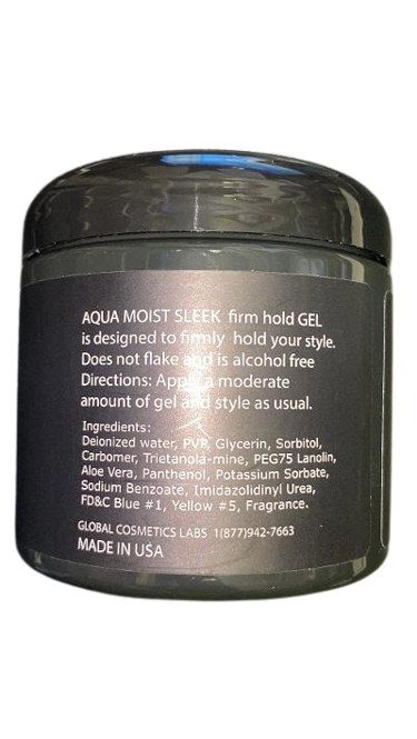 Aqua moist Spike Gel by Crome Green Extra Hold 16oz