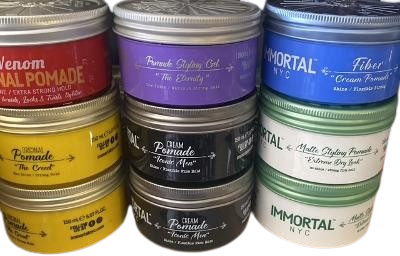 immortal hair pomades 6pk variety pack