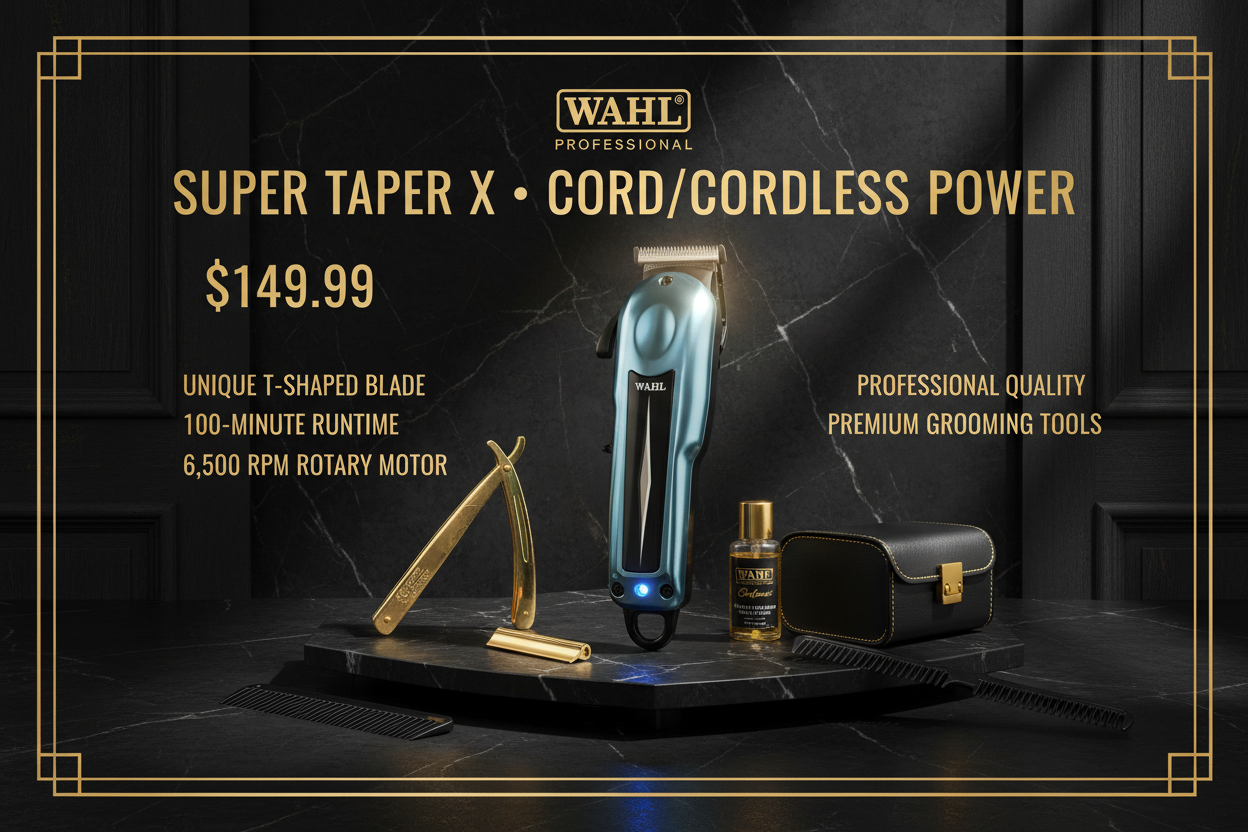WAHL Super Taper X Promotional Ad