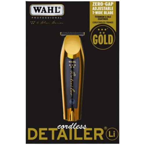 Wahl Cordless Detailer Trimmer (Gold) 08171-700