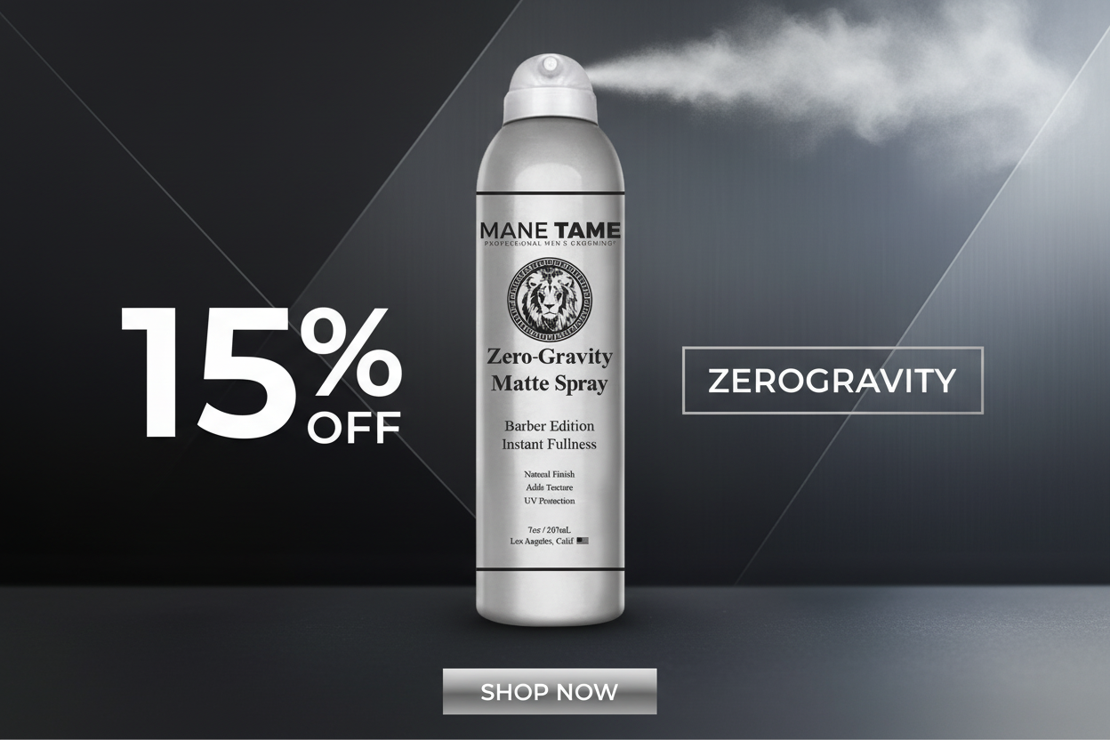 mane tame Zero-Gravity Matte Spray 7 oz