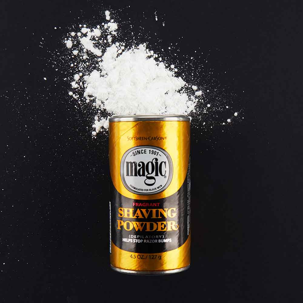 Magic Shave Powder Fragrant Razorless Shaving Powder 5 oz GOLD 300108